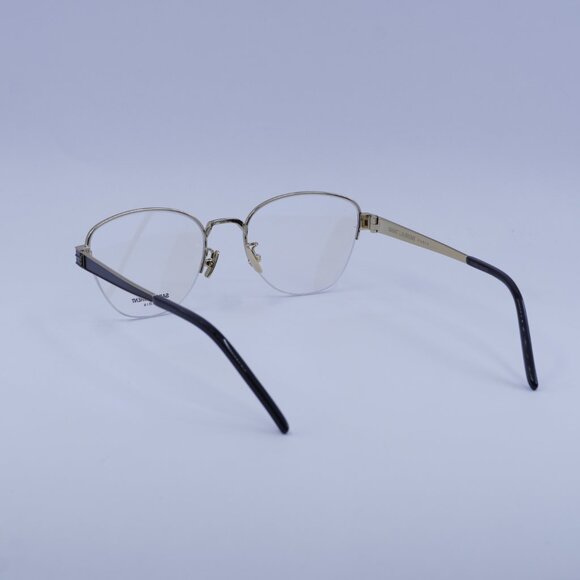 Saint Laurent SL M64 005 Eyeglasses Gold/Black 52mm Cat Eye Frame - Picture 9 of 11